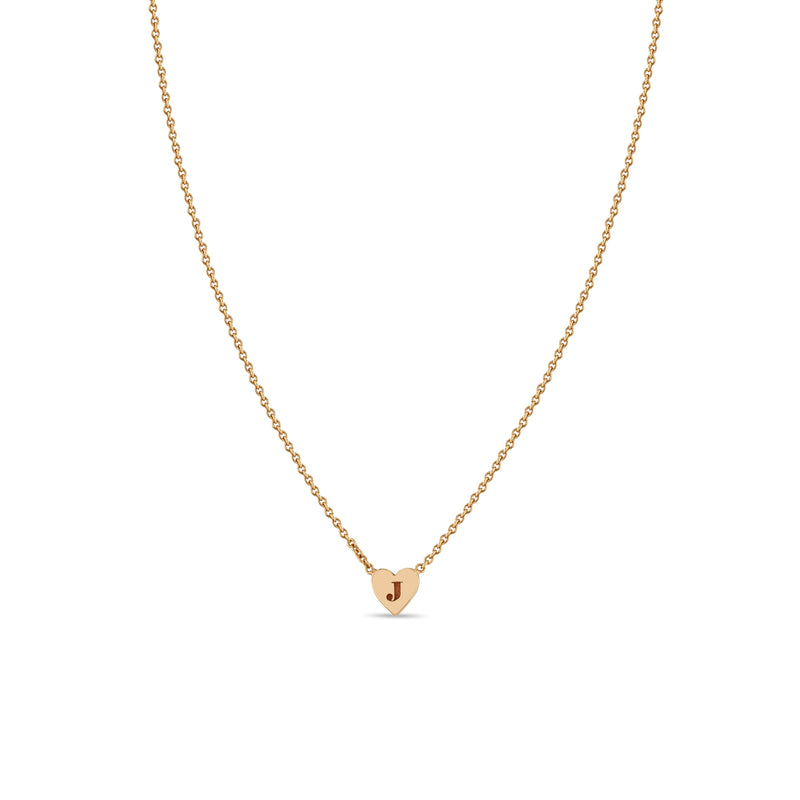 14K GOLD M INITIAL NECKLACE